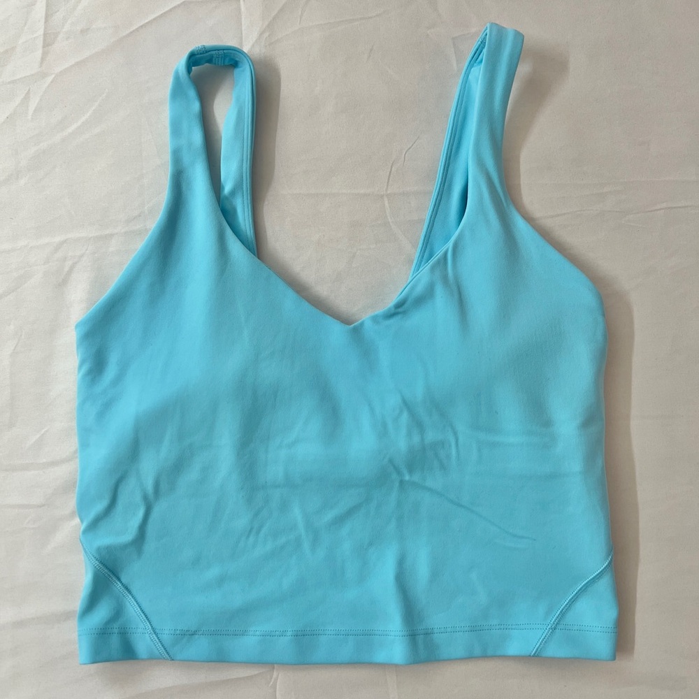 lululemon athletica Align Cyan Blue Tank Top